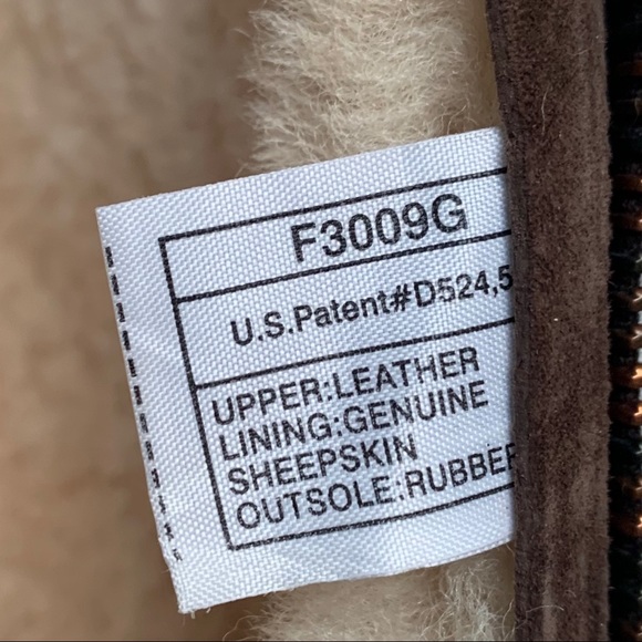 UGG AUSTRALIA BOOTS SPEEPSKIN BROWN SZ 6 - Picture 11 of 13